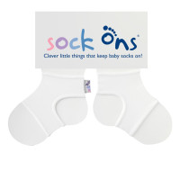 Sock Ons White - Velikost 6-12m