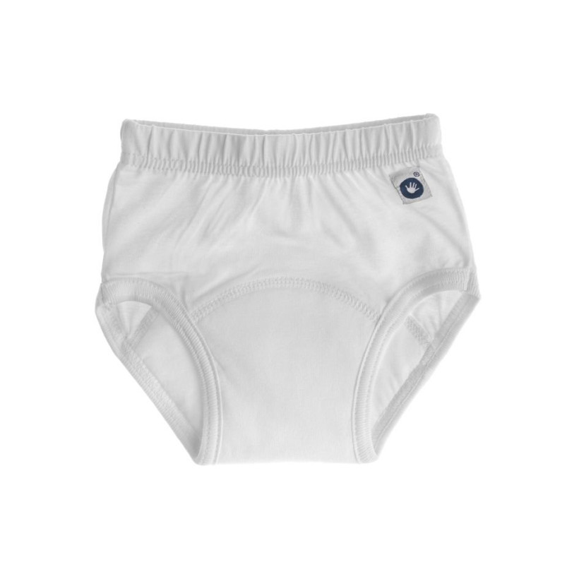 Tréninkové kalhotky XKKO Organic - Bílé Velikost L