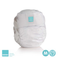 SENEO Svrchní plenkové kalhotky pro dospělé - Bílé Velikost M