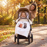 Dětská španělská deka XKKO LUX 75x100 - Bear Family