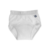 Tréninkové kalhotky XKKO Organic - Bílé Velikost S