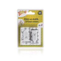 XKKO Klipy na dudlík - Little Stars Silver MIX 5x2ks (VO balení)