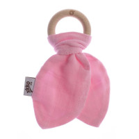 Kousátko XKKO BMB Lístky - Baby Pink 6x1ks (VO bal.)