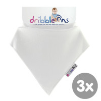 Dribble Ons Classic - White 3x1ks VO bal.