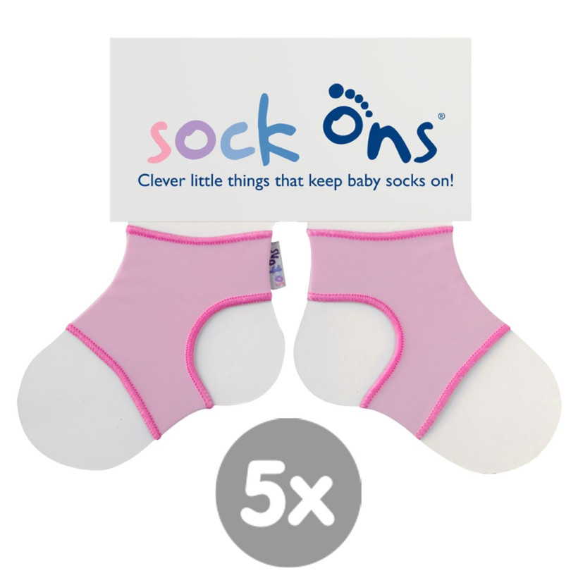Sock Ons Baby Pink  5x1pár VO bal.