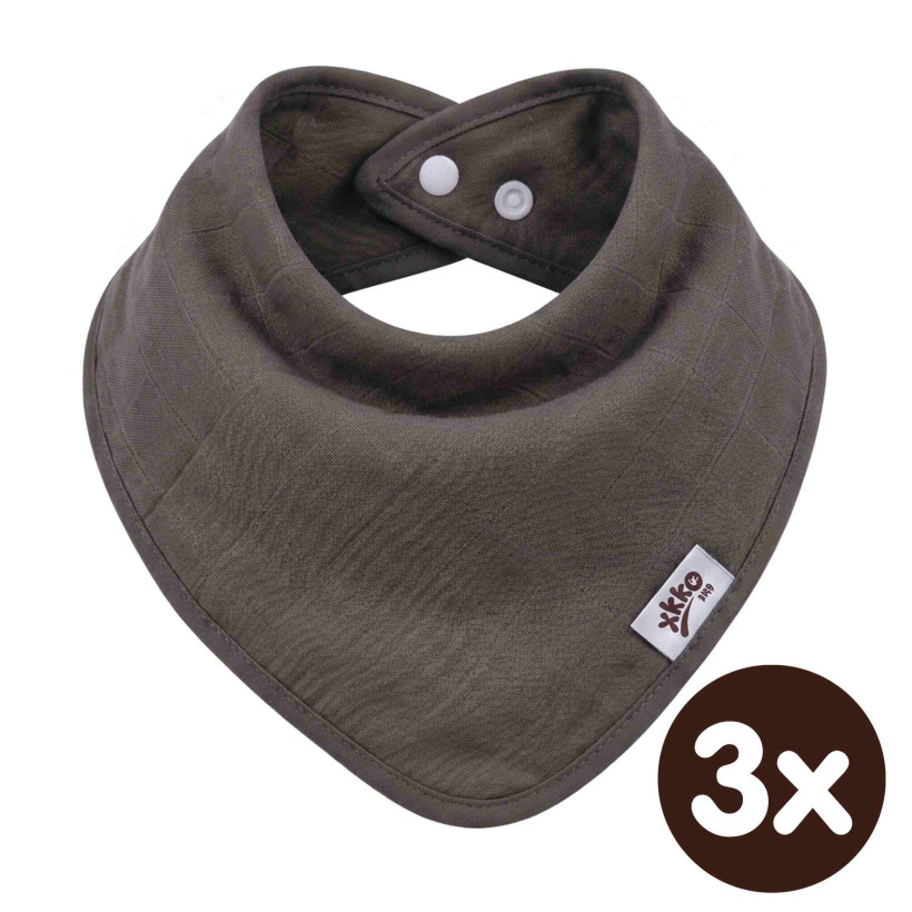 Bambusový slintáček XKKO BMB - Dark Choco 3x1ks VO bal.
