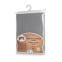 Bambusové prostěradlo s gumou XKKO BMB 120x60 - Baby Grey 5x1ks (VO bal.)