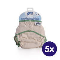 Plenkové kalhotky XKKO Organic - Natural Velikost L 5x1ks (VO bal.)