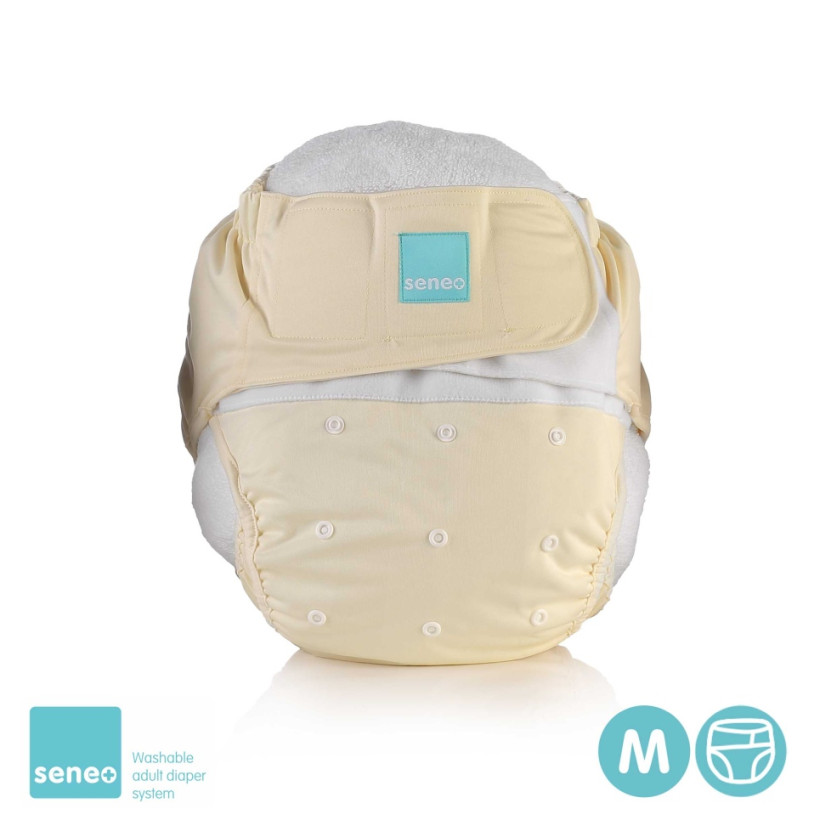 SENEO Svrchní plenkové kalhotky pro dospělé - Pastel Yellow Velikost M