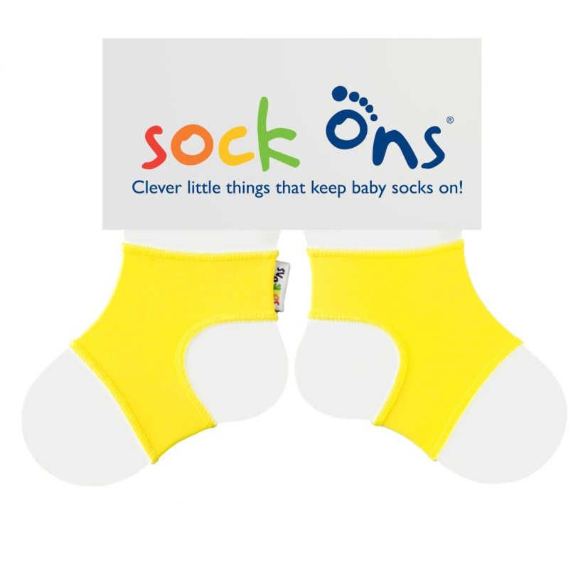 Sock Ons Bright Lemon - Velikost 0-6m