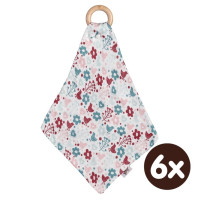 Kousátko XKKO BMB s plenkou - Flowers&Birds Girls 6x1ks (VO bal.)