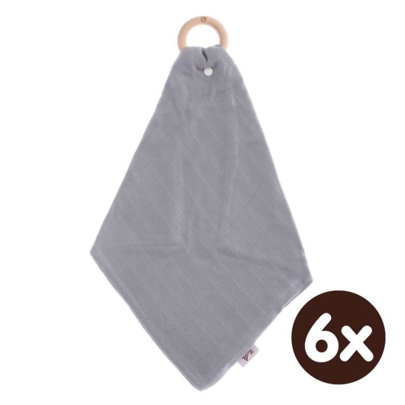 Kousátko XKKO BMB s plenkou - Silver 6x1ks (VO bal.)