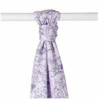 Bambusová osuška XKKO BMB 90x100 - Safari Lavender Aura