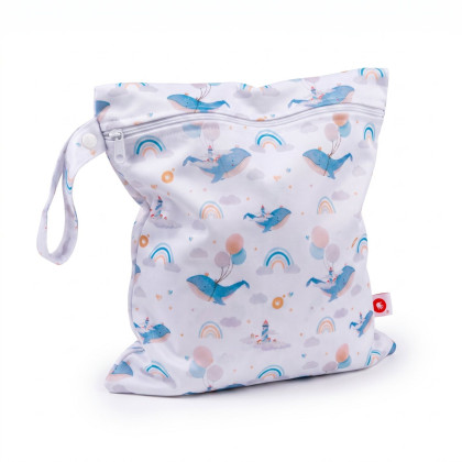 Nepromokavý pytlík XKKO Velikost S - Sky Whale