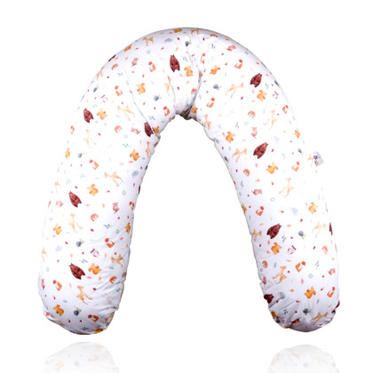 Velký kojící polštář XKKO LUX - Wild Forest