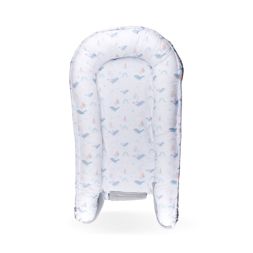 Oboustranné hnízdo pro miminko XKKO LUX - Sky Whale