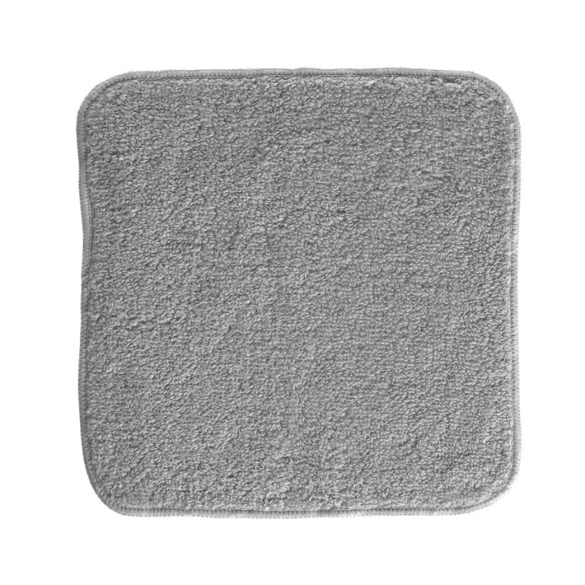 BIO bavlněné froté ubrousky XKKO Organic 21x21- Silver 5x6ks (VO bal.)