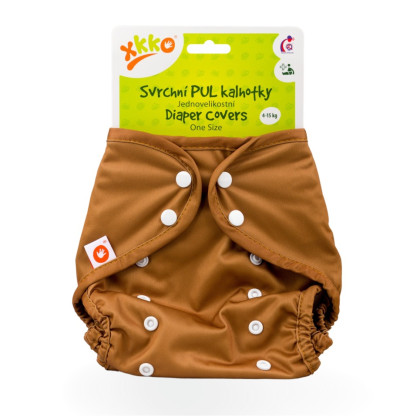 Svrchní PUL kalhotky XKKO One Size - Honey Mustard