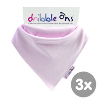 Dribble Ons Classic - Baby Pink 3x1ks VO bal.