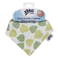 Dětský slintáček XKKO Organic Staré časy - Lípa 3x1ks VO bal.