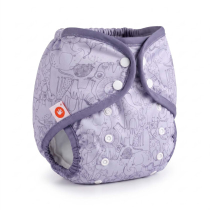Svrchní PUL kalhotky XKKO One Size - Safari Lavender Aura