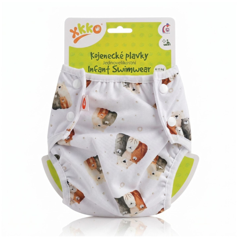 Jednovelikostní kojenecké plavky XKKO - Bear Family