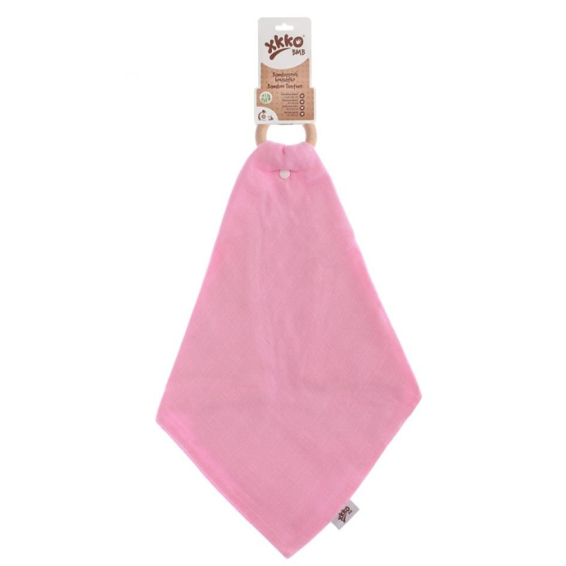 Kousátko XKKO BMB s plenkou - Baby Pink 6x1ks (VO bal.)