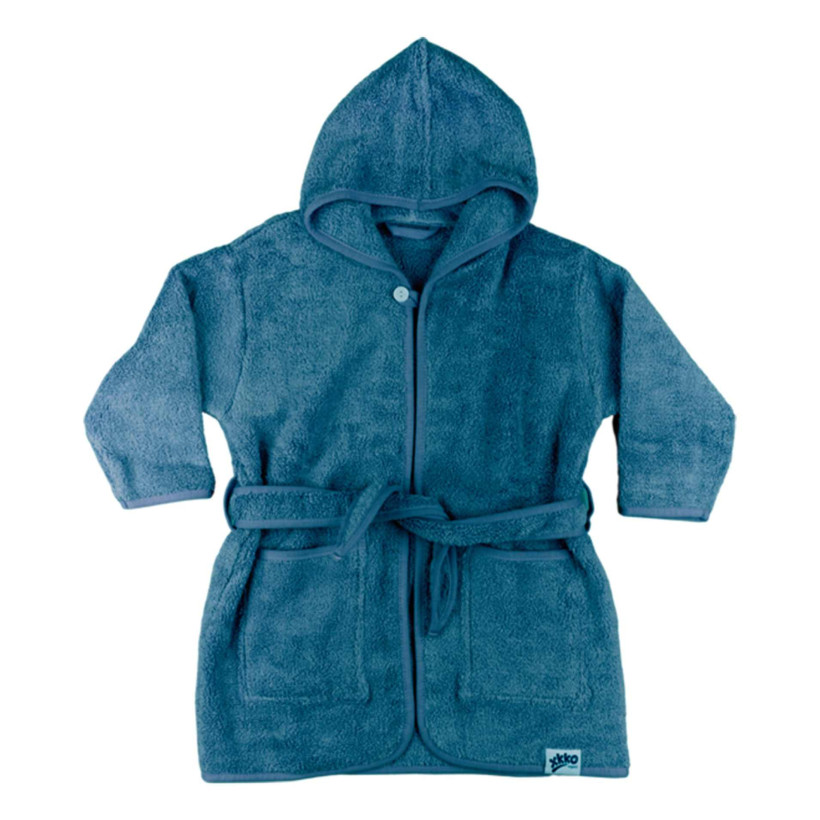 Dětský biobavlněný froté župan XKKO Organic - Mountain Spring 6-12m 5x1ks (VO balení)