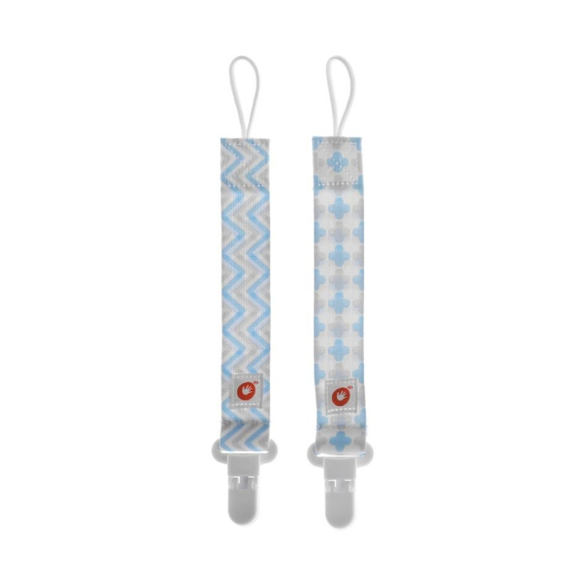 XKKO Klipy na dudlík - Scandinavian Baby Blue MIX 5x2ks (VO balení)