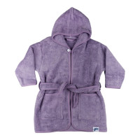 Dětský biobavlněný froté župan XKKO Organic - Lavender Aura 12-24m 5x1ks (VO balení)