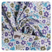 Bambusové pleny XKKO BMB 70x70 - Flowers&Birds Boys MIX 10x3ks VO bal.