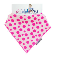 Dribble Ons Designer - Pink Spots 3x1ks VO bal.