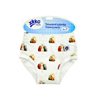 Tréninkové kalhotky XKKO Organic - Bear Family Velikost S