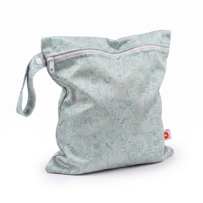 Nepromokavý pytlík XKKO Velikost S - Safari Granite Green