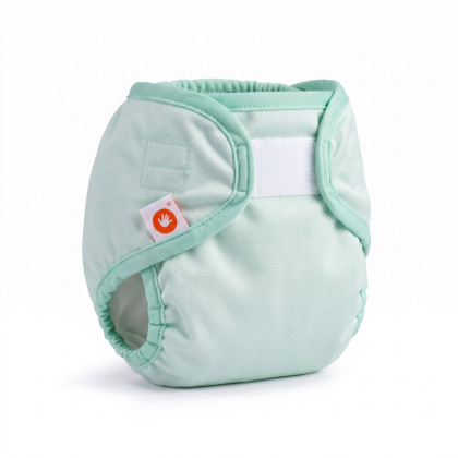 Svrchní PUL kalhotky XKKO Newborn - Pastel Mint