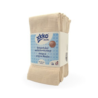 Dětské pleny z biobavlny XKKO Organic 60x60 Staré časy - Natural