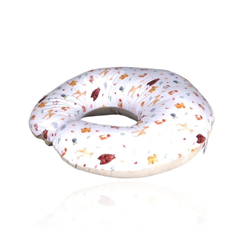 Malý kojící polštář XKKO LUX - Wild Forest