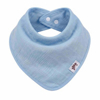 Bambusový slintáček XKKO BMB - Baby Blue 3x1ks VO bal.