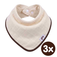 Bambusový slintáček XKKO BMB - Natural 3x1ks VO bal.