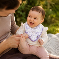 Bambusový slintáček XKKO BMB Safari - W/Lavender Aura