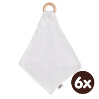 Kousátko XKKO BMB s plenkou - Bílá 6x1ks (VO bal.)