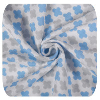 Bambusové pleny XKKO BMB 70x70 - Scandinavian Baby Blue MIX 10x3ks VO bal.