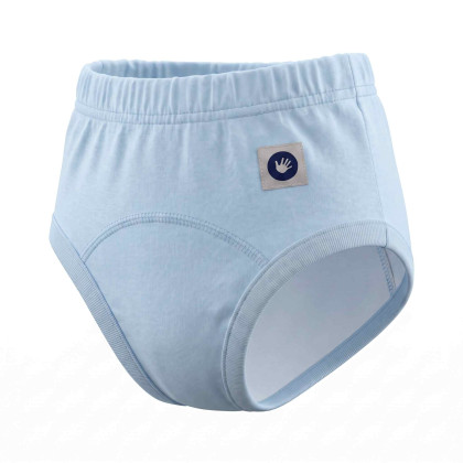 Tréninkové kalhotky XKKO Organic - Baby Blue
