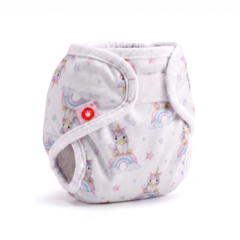 Svrchní PUL kalhotky XKKO Newborn - Unicorns