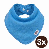 Bambusový slintáček XKKO BMB - Cyan 3x1ks VO bal.