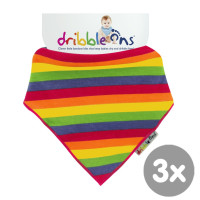 Dribble Ons Designer - Rainbow 3x1ks VO bal.
