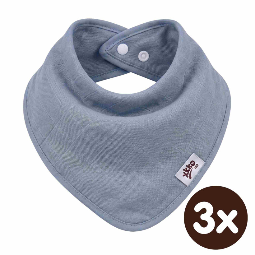 Bambusový slintáček XKKO BMB - Silver 3x1ks VO bal.