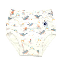 Tréninkové kalhotky XKKO Organic - Sky Whale