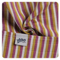 Dětské pleny z biobavlny XKKO Organic 70x70 Staré časy - Jinan 5x3ks (VO bal.)