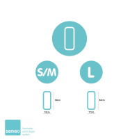 Přídavné savé vložky SENEO Terry 2ks - Velikost S/M